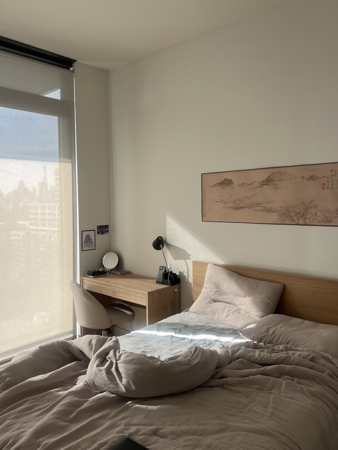 Helen's room, where she does her creative work